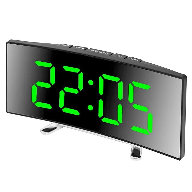 Sleek Alarm Clock with LED Display for Peaceful Mornings