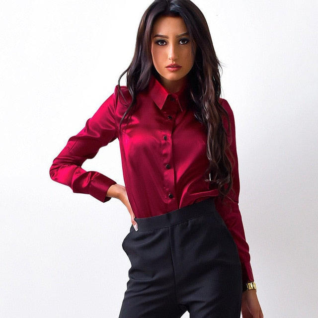 Sophisticated Long-Sleeve Polo Shirt
