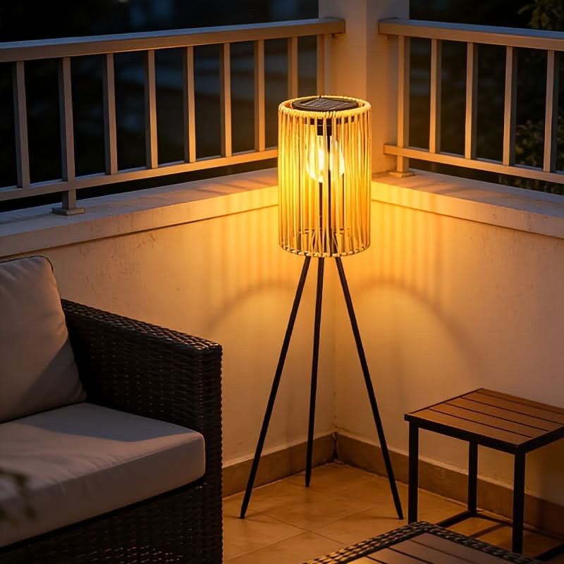 Lumosphere – Artisan Solar-Powered Floor Lamp