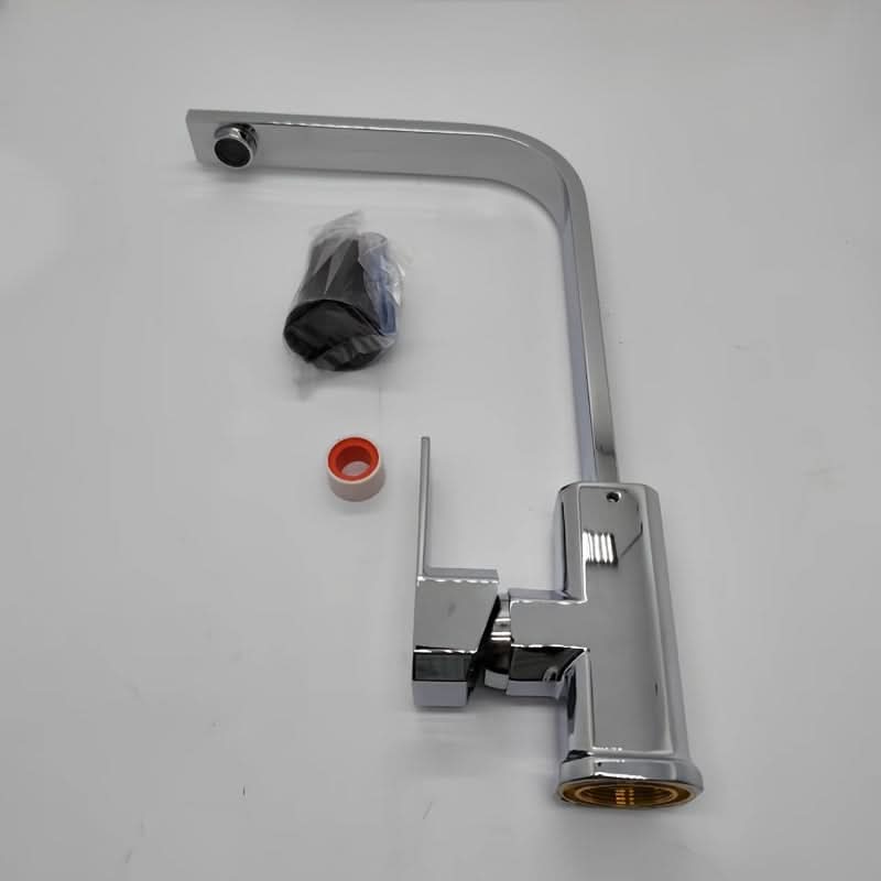 FlexiFaucet – Versatile Rotating Kitchen Tap with Dual Temperature Control