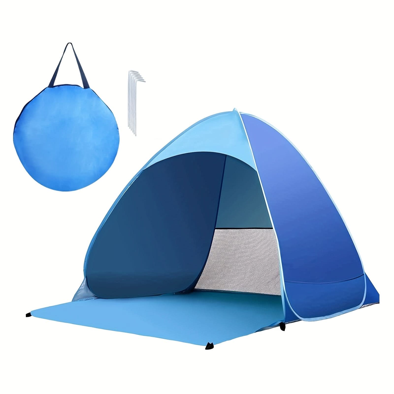 Quick-Set Outdoor Sunshade Tent for Beach and Parks