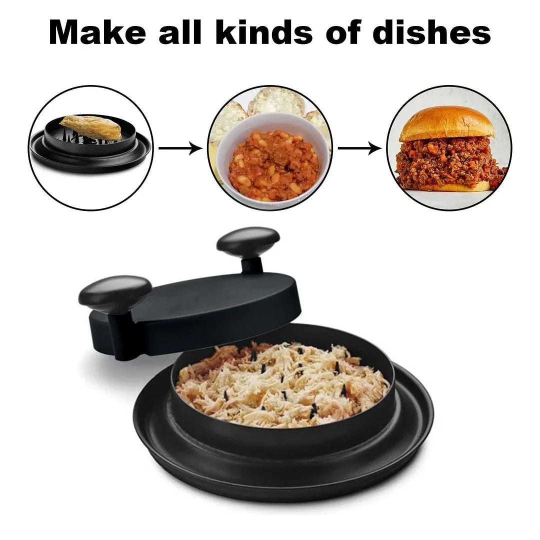 Effortless Meat Shredder with Comfortable Grip Handles