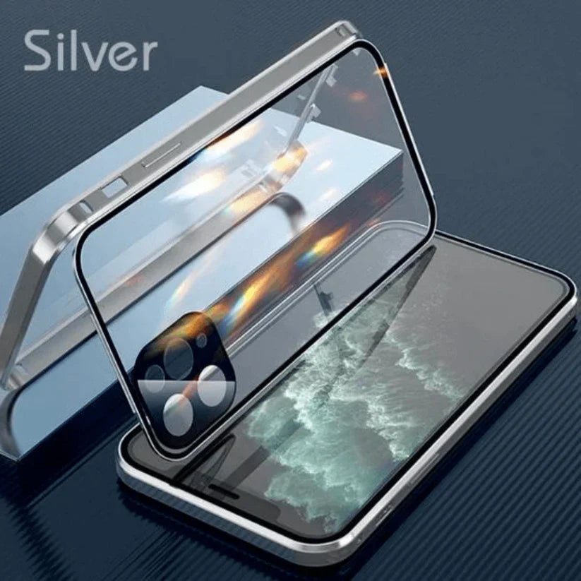 360° Shield Magnetic iPhone Case with Privacy Feature