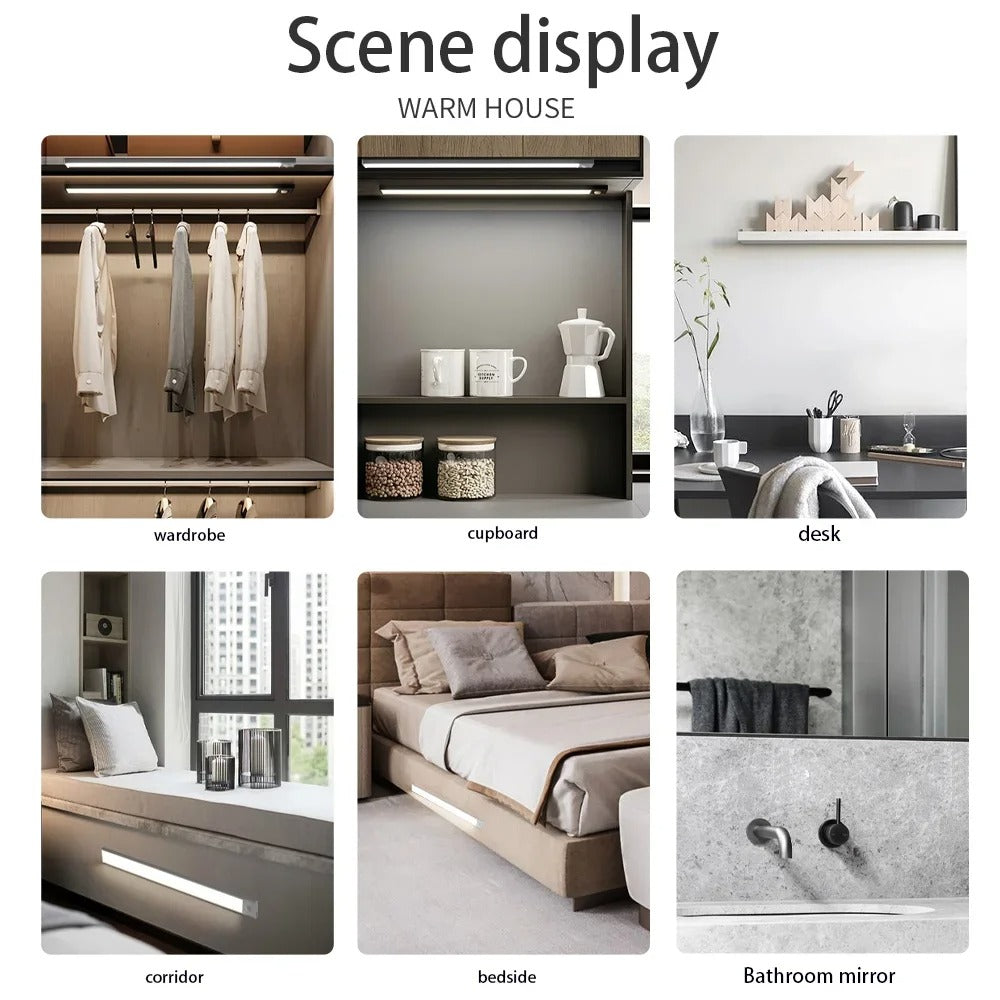 Smart Motion-Activated Cabinet LED Light