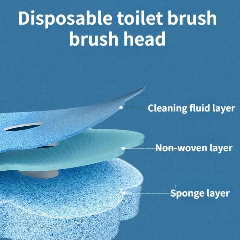 FreshSweep – Disposable Toilet Brush Set with Easy-Change Heads