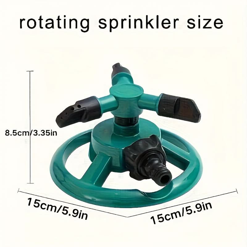 AquaSphere – 360° Rotating Garden Sprinkler for Optimal Irrigation