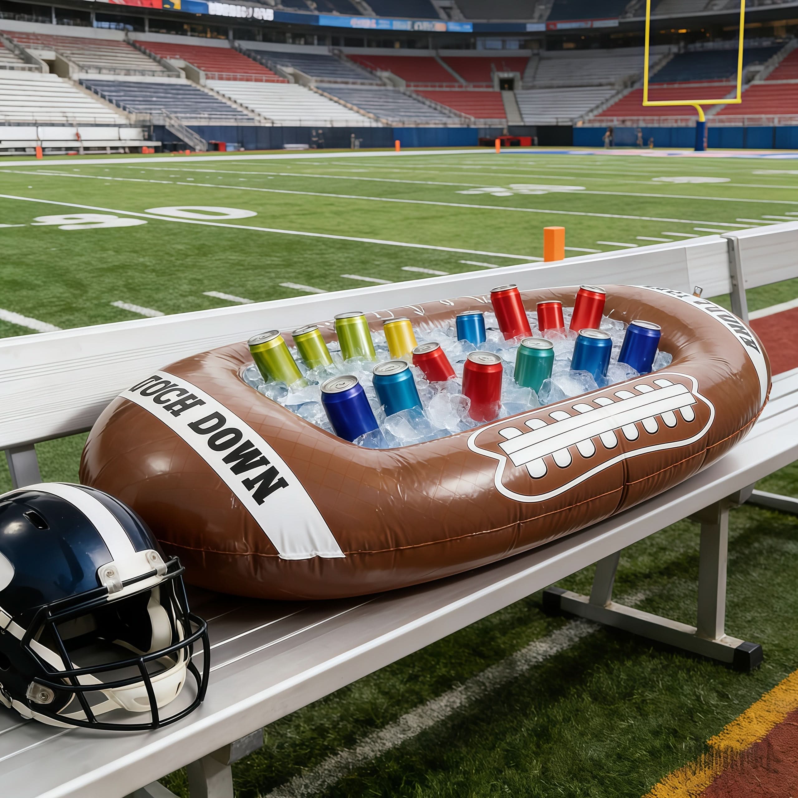 Kickoff Celebration – Inflatable Football Decor for Outdoor Fun