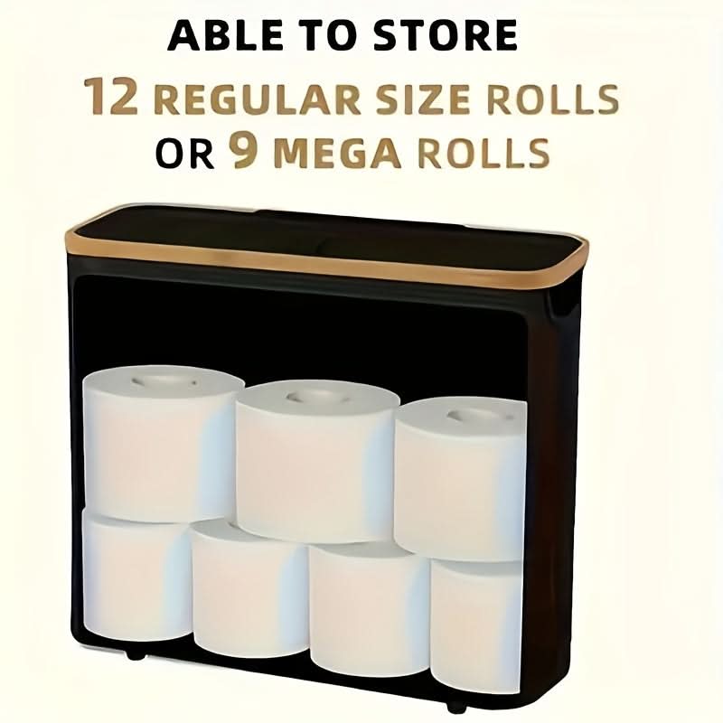 Elegant Freestanding Organizer for Bathroom Essentials