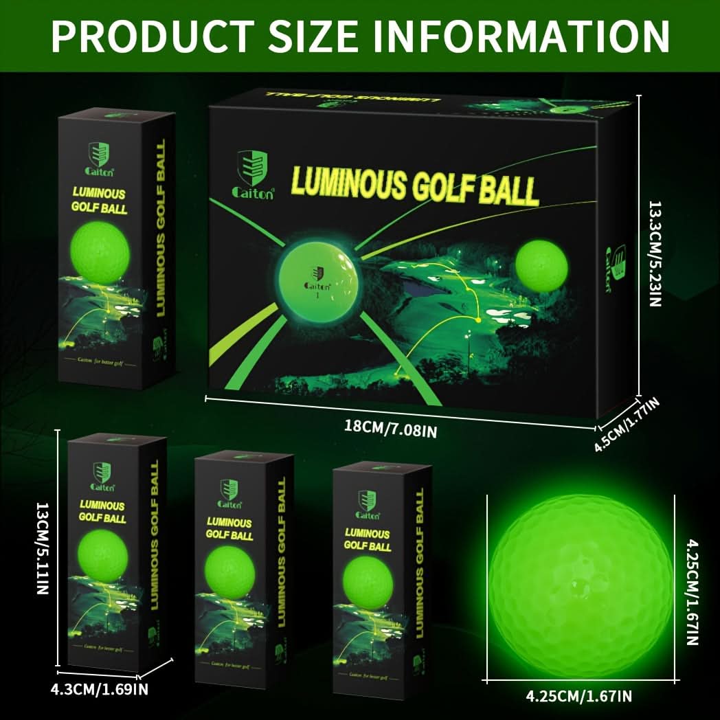 LUMIGOLF – High-Visibility Night Golf Balls