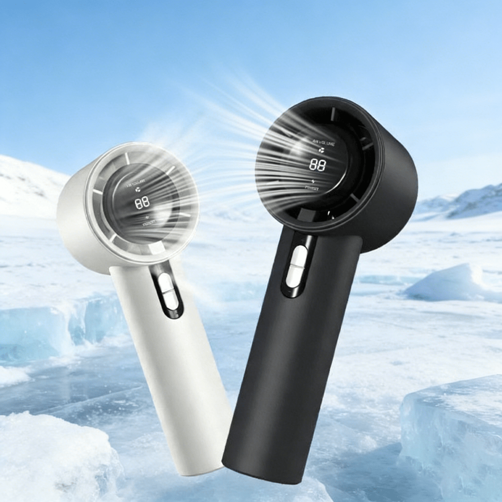 BreezeMate – Portable USB Rechargeable Handheld Fan