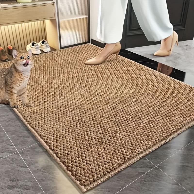Cheerful Pineapple Entry Mat with Non-Slip Backing