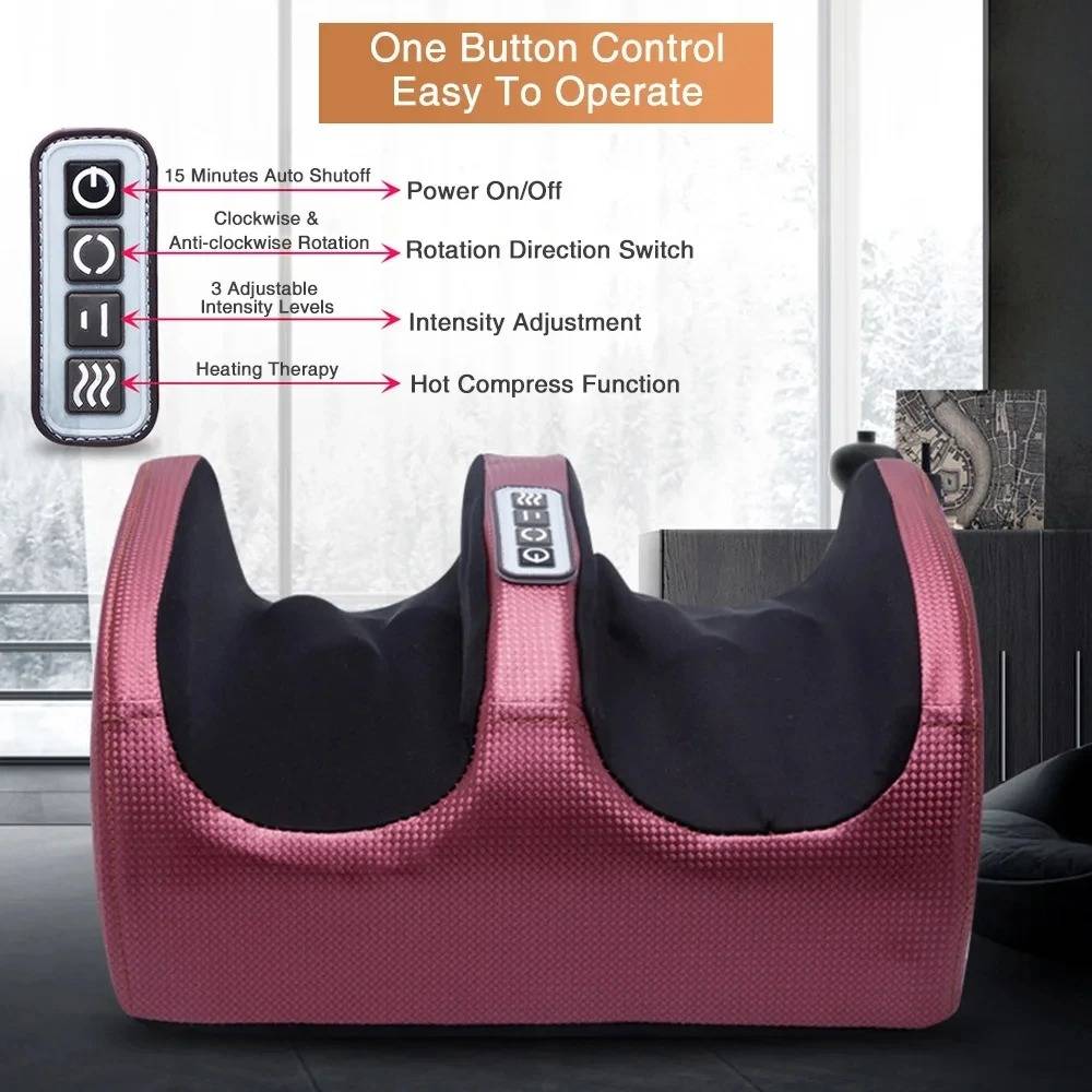 Soothing Foot Spa Massager with Heat Therapy