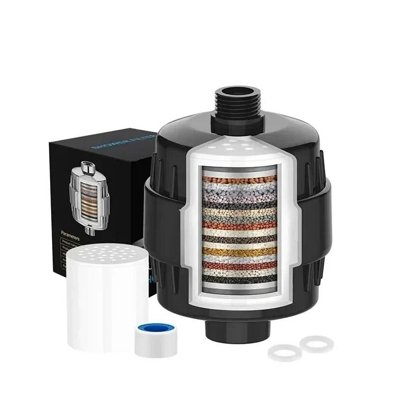 AquaShield – Advanced Multi-Layer Shower Water Purifier