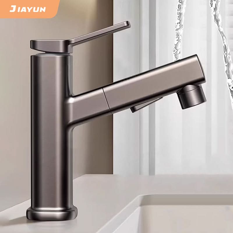 Versatile Pull-Out Faucet with Three Water Modes