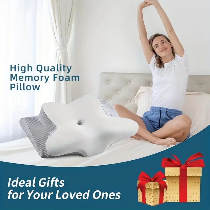 Ergonomic Neck Support Pillow for Ultimate Comfort