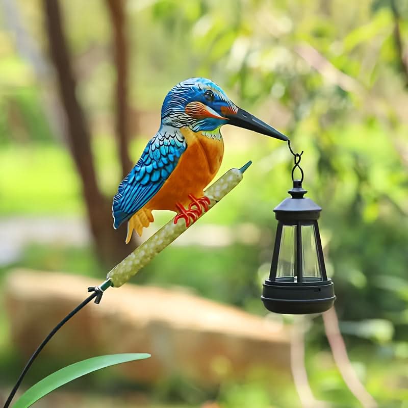 Solar Radiance – Elegant Hummingbird Hanging Garden Light