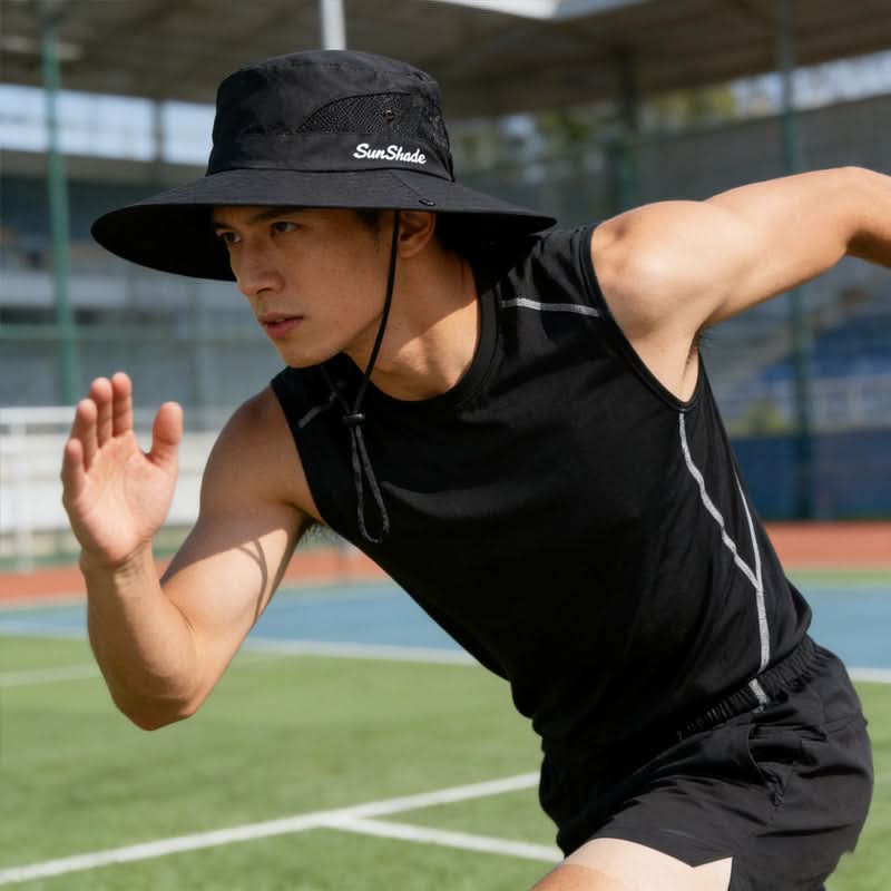 Explorer's Wide Brim Outdoor Hat with Ventilated Design