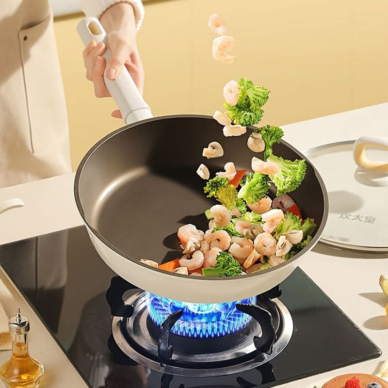 NutrientGuard – Eco-Friendly Stainless Steel Cooking Pan