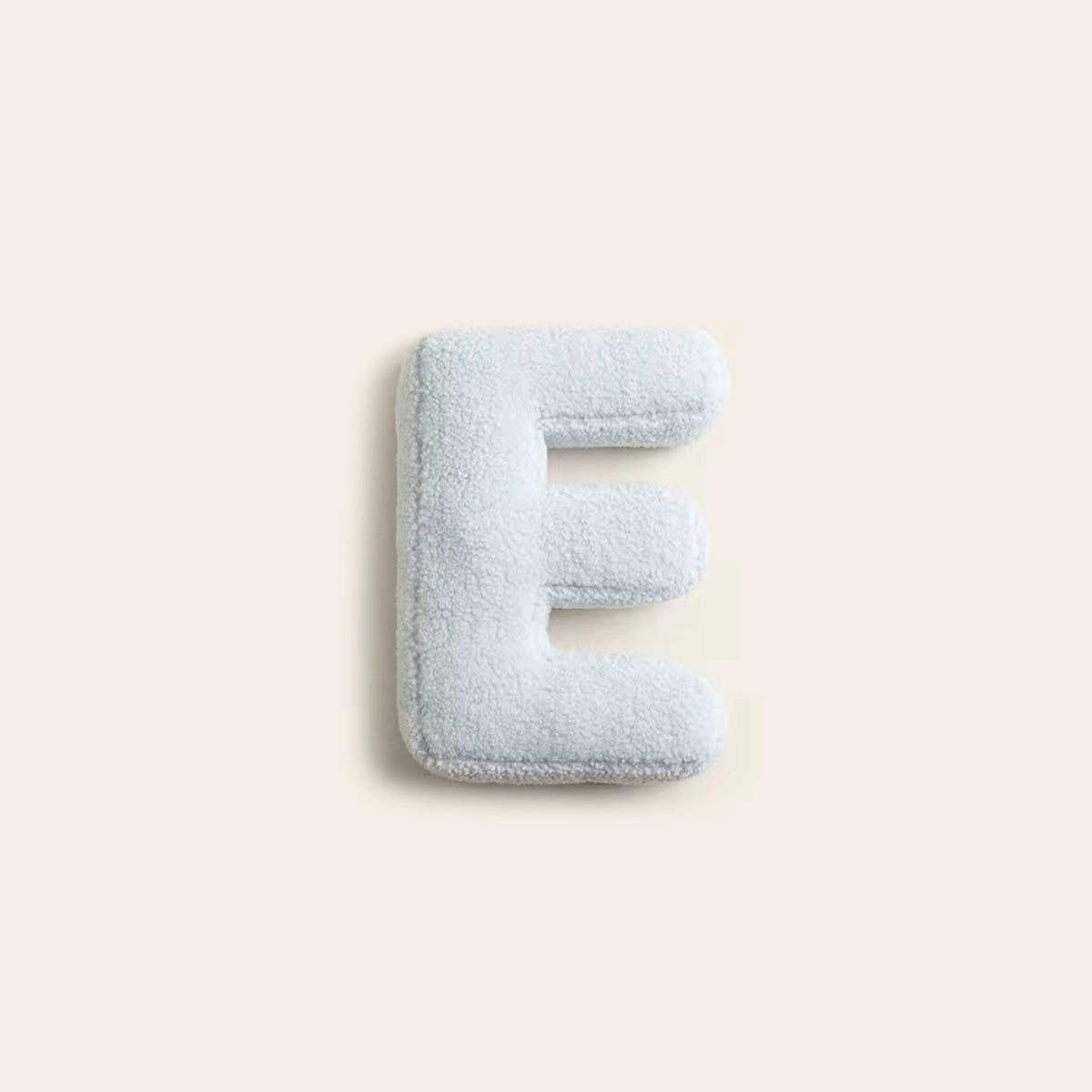 Letter-Shaped Decorative Pillow – Alphabet Design