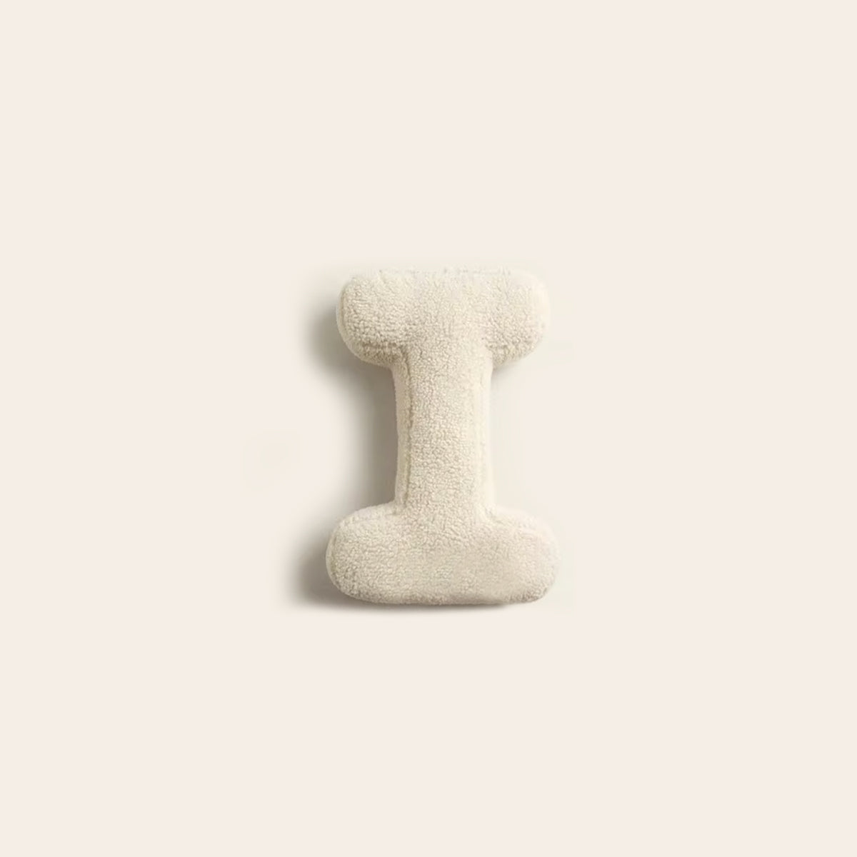 Letter-Shaped Decorative Pillow – Alphabet Design