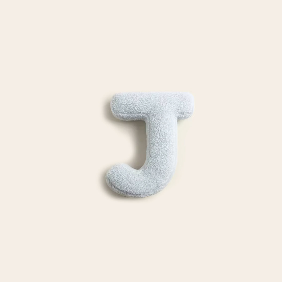 Letter-Shaped Decorative Pillow – Alphabet Design
