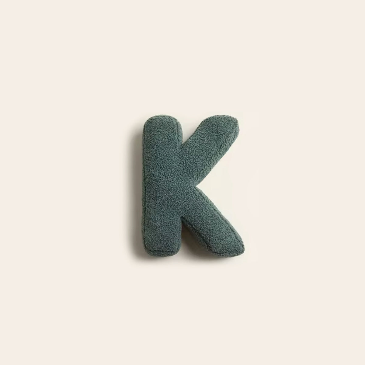 Letter-Shaped Decorative Pillow – Alphabet Design