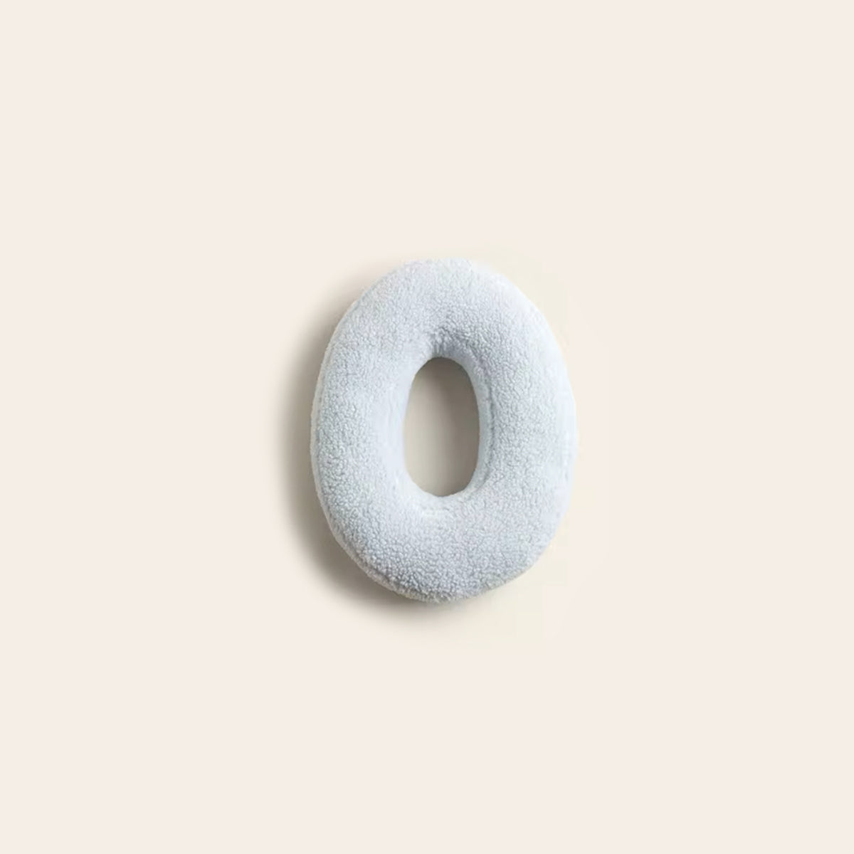 Letter-Shaped Decorative Pillow – Alphabet Design