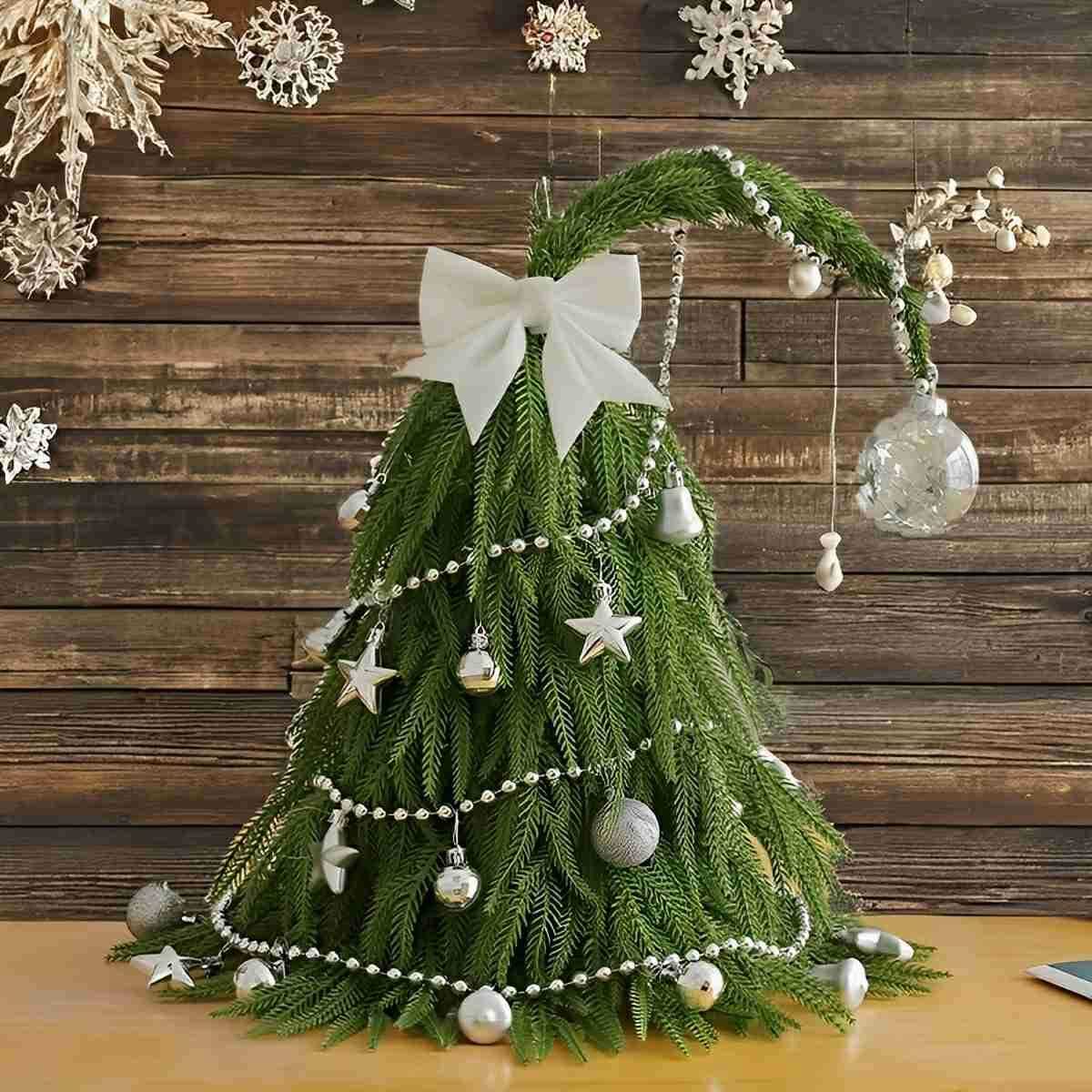 Festive Charm Miniature Christmas Tree for Your Tabletop