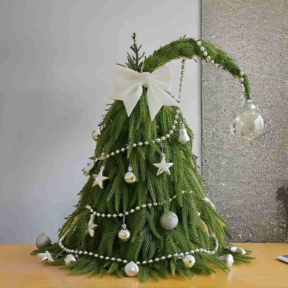 Festive Charm Miniature Christmas Tree for Your Tabletop