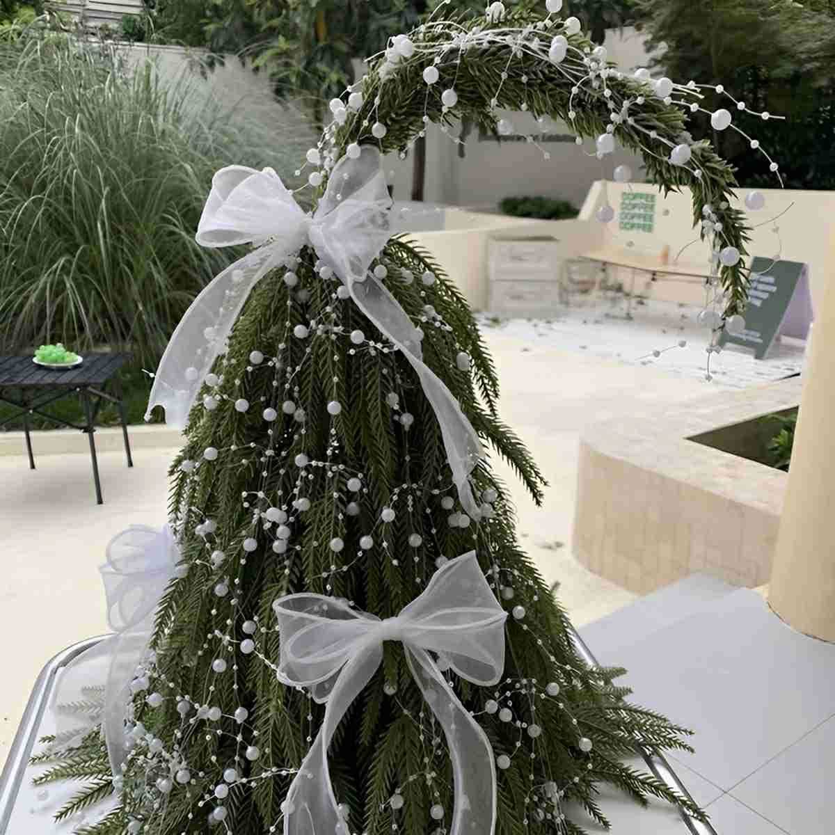 Festive Charm Miniature Christmas Tree for Your Tabletop