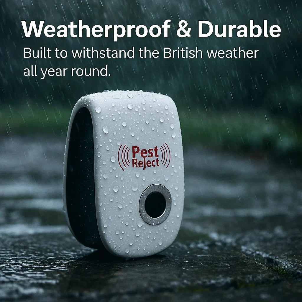 Solar-Powered Ultrasonic Pest Control for Gardens