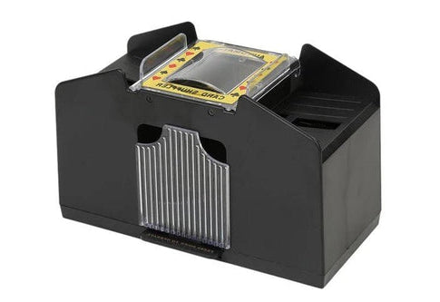 Effortless Card Shuffling Device with Versatile Power Options