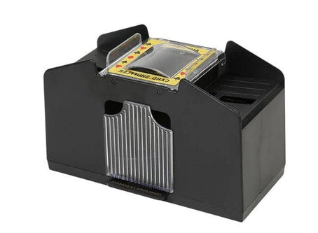 Effortless Card Shuffling Device with Versatile Power Options