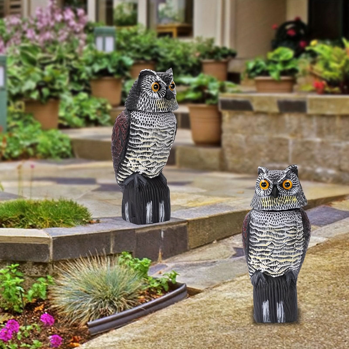 Guardian Owl: Realistic Decoy for Effective Bird Control