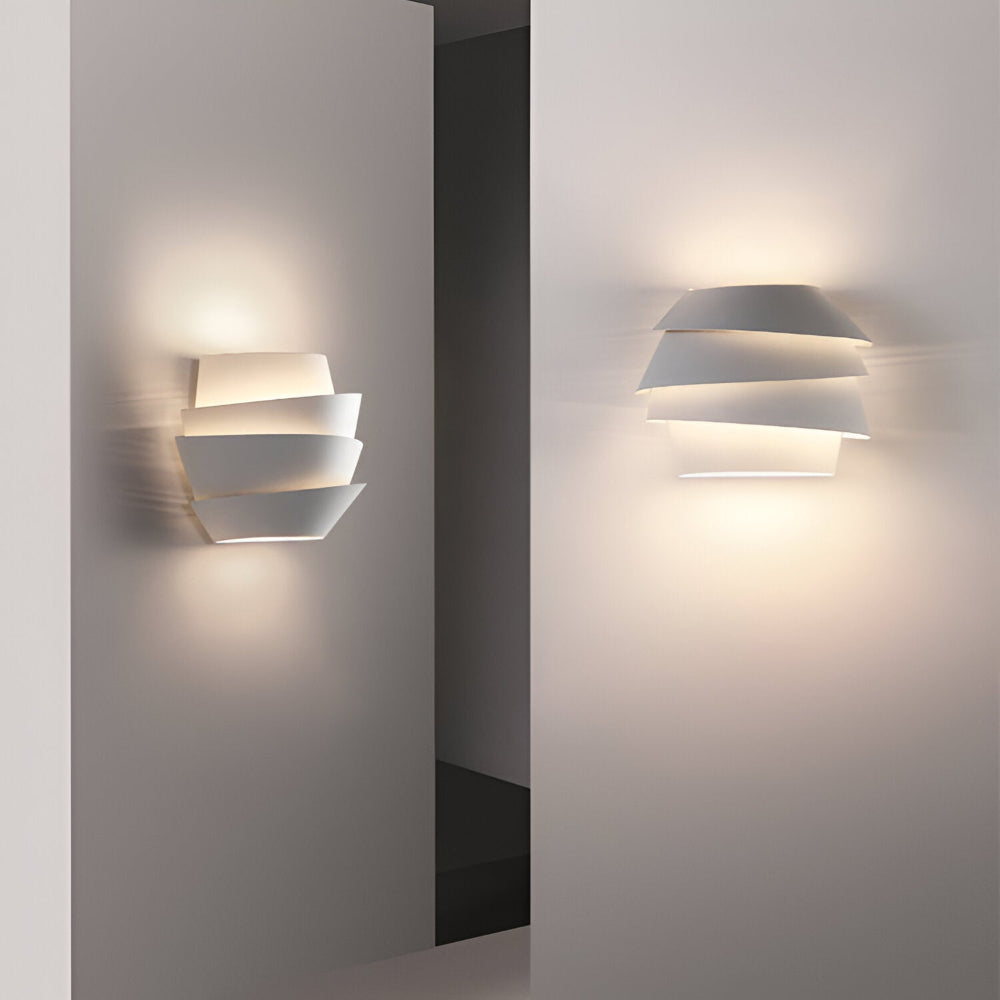 Sleek Scandinavian-Style Wall Light with Dual Illumination