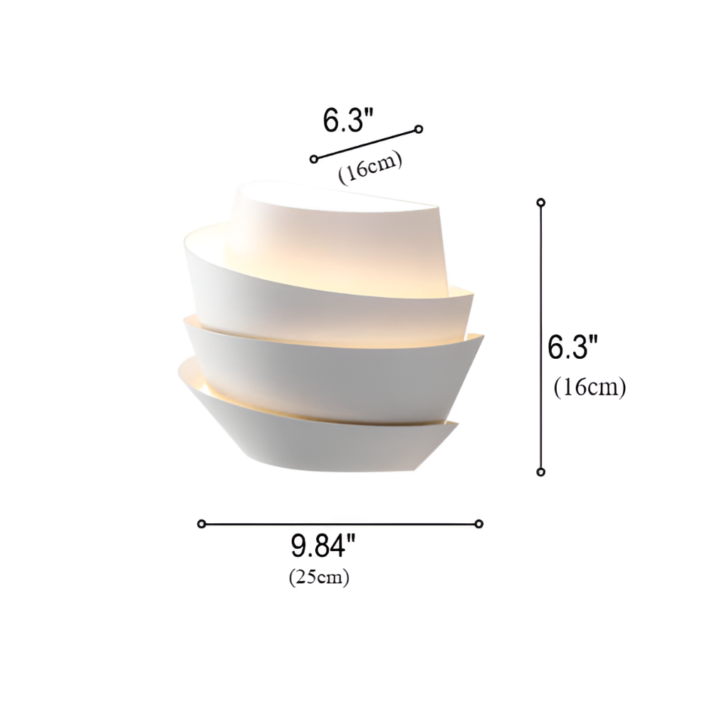 Sleek Scandinavian-Style Wall Light with Dual Illumination