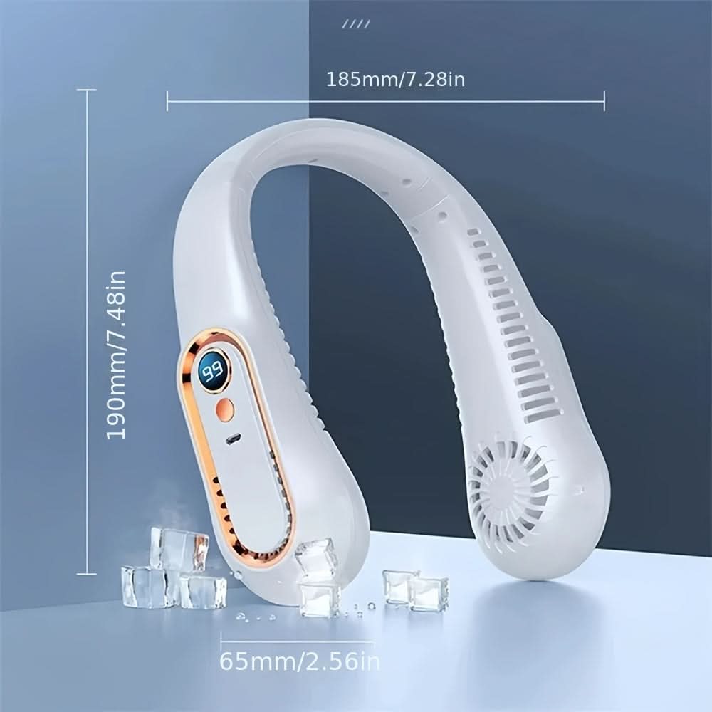 AeroCool Neck Fan – Ultimate Hands-Free Cooling Solution