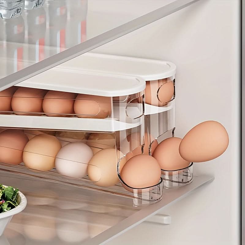 SmartEgg Keeper – Efficient Refrigerator Door Storage Solution