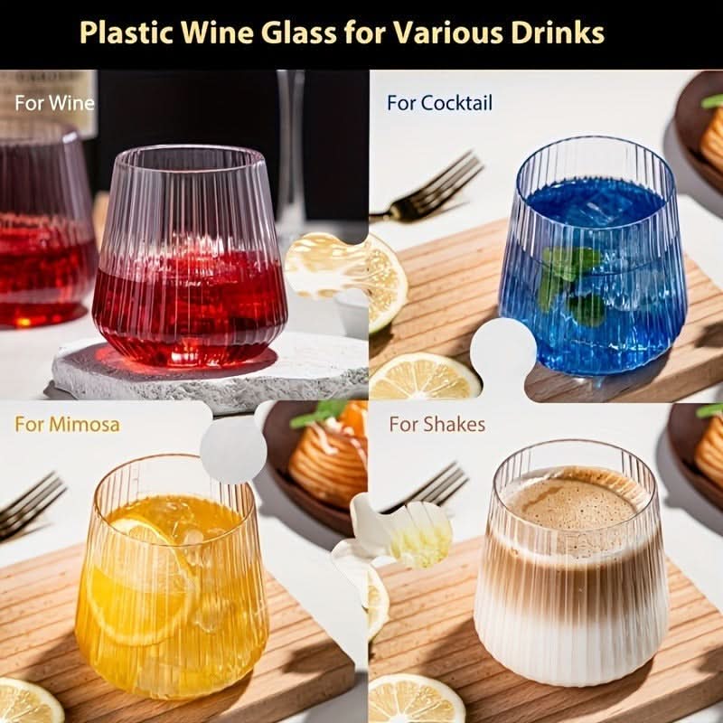 Stylish Unbreakable Plastic Glass Collection for Any Occasion