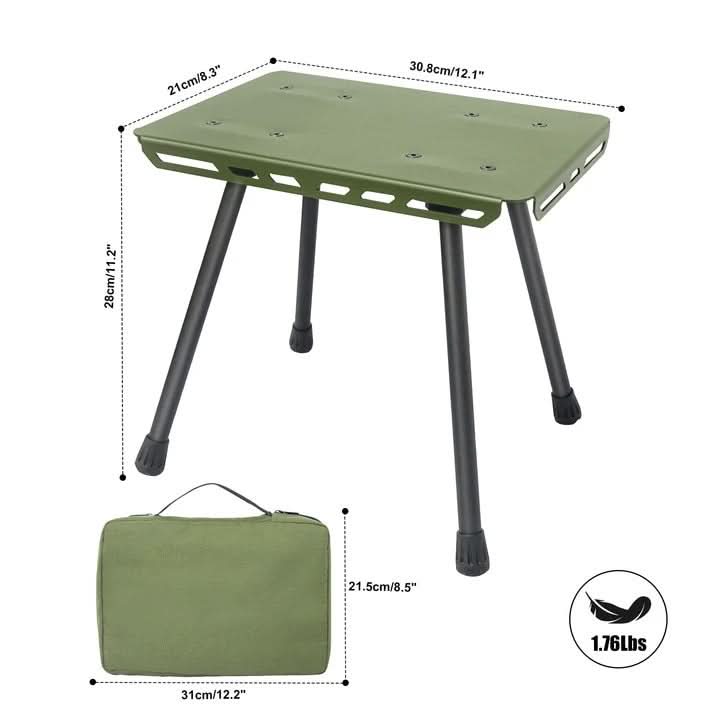 Versatile Portable Folding Seat and Table for Outdoor Adventures