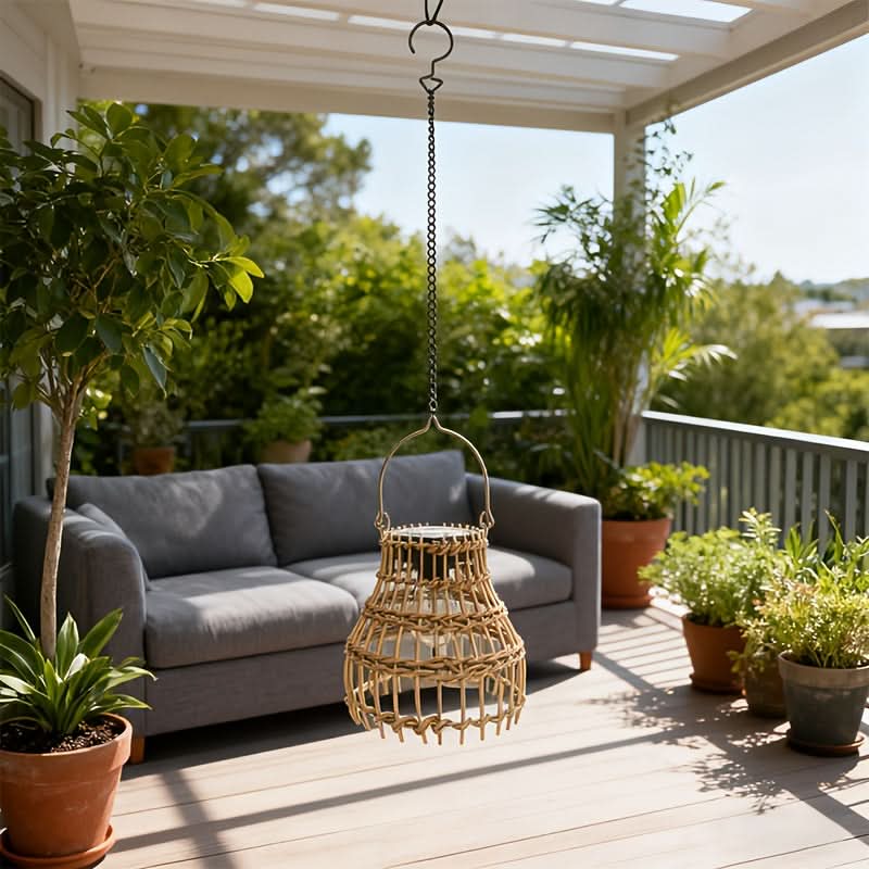 RadiantGlow – Solar-Powered Hanging Garden Lantern