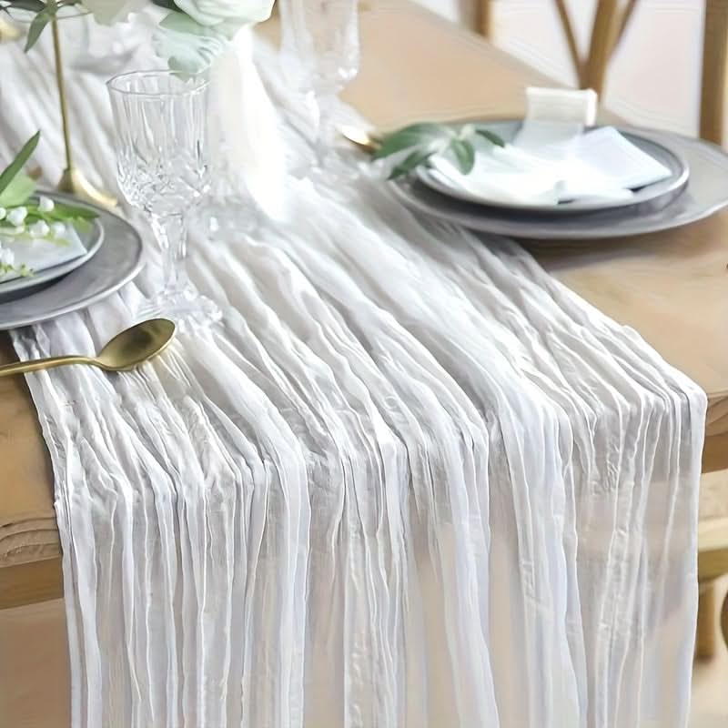 Textured Soft Table Cover for Stylish Celebrations