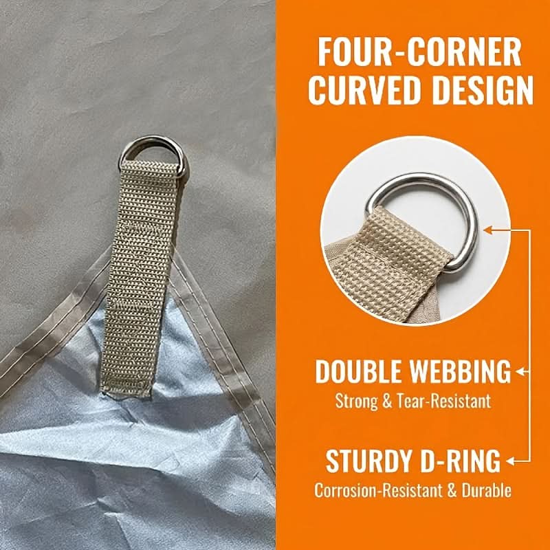 Cornerstone Shade – Triangular Outdoor Sunshade Sail