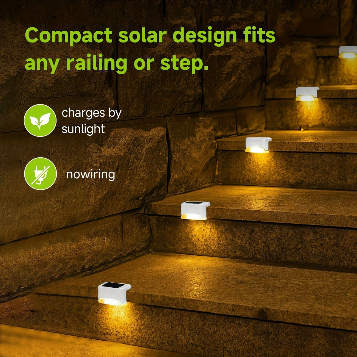 LumiGlow – Eco-Friendly Solar Pathway Lights