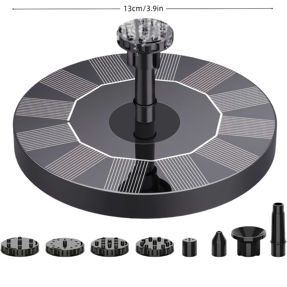 SUNSPARK – Eco-Friendly Solar Fountain Pump for Your Garden