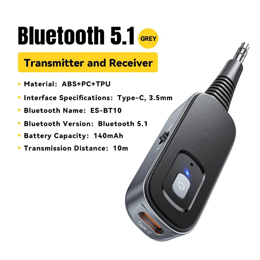 Versatile Bluetooth Audio Transmitter and Receiver