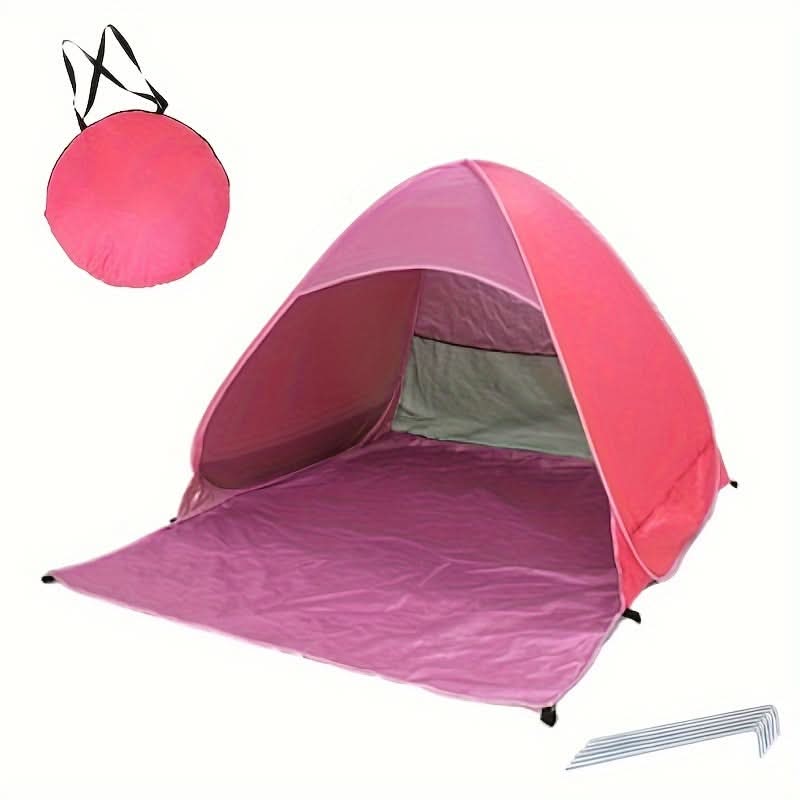Quick-Set Outdoor Sunshade Tent for Beach and Parks