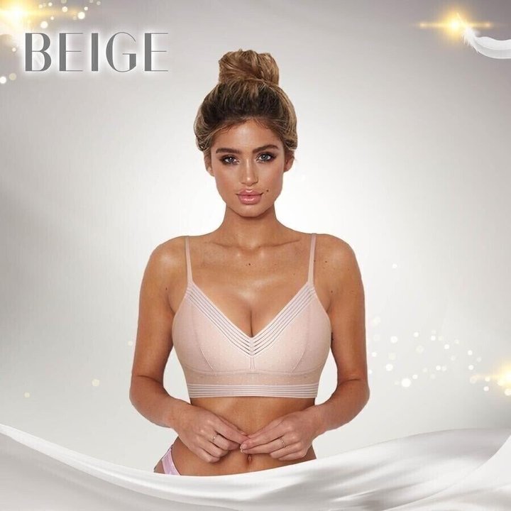 Elegant Wireless Lace Bralette - Seamless Comfort & Style