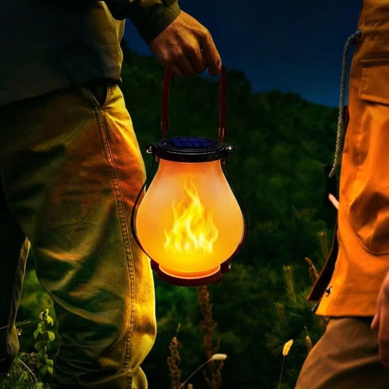 Luminara Glow – Solar-Powered Flickering Lantern Set