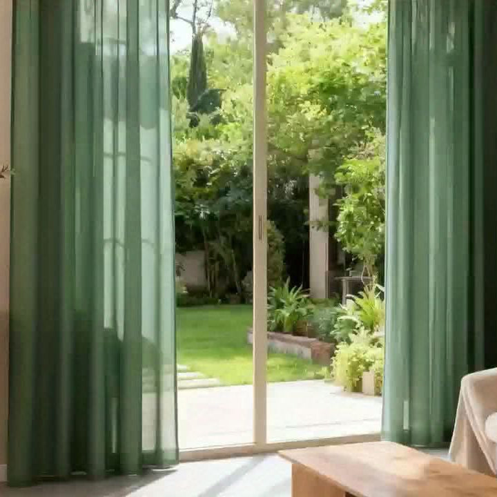 Breezy Linen Sheer Drapes for Natural Light and Privacy